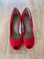 TAMARIS Sandalen- Stöckelschuhe Rot Größe 39 Baden-Württemberg - Fleischwangen Vorschau