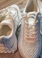 Tolle Sneaker weiß mit viel BlingBling Niedersachsen - Wolfsburg Vorschau