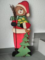 Weihnachts Holz Deko Weihnachten Aufsteller Bär Baden-Württemberg - Niefern-Öschelbronn Vorschau