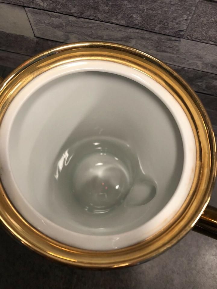 Teeservice goldfarbig aus Omas Vitrine Bareuther 100 Jahre in Dortmund