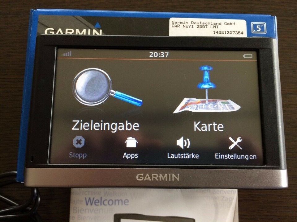 Garmin nüvi® 2597LMT guter gebrauchter Zustand in Lauchringen