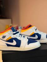 Jordan 1 Mid Royal Blue Laser Orange Größe 40 Bayern - Kirchenlamitz Vorschau