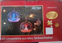 Weihnachtskugeln Glas LED farbwechselnd Hessen - Schauenburg Vorschau