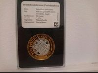 Neue Postleitzahlen Feinsilbermünze mit Feingoldauflage 999/1000 Bayern - Pullach Vorschau