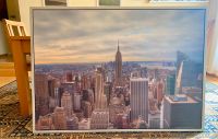 New York Skyline großes  Wandbild im Rahmen Hessen - Langgöns Vorschau