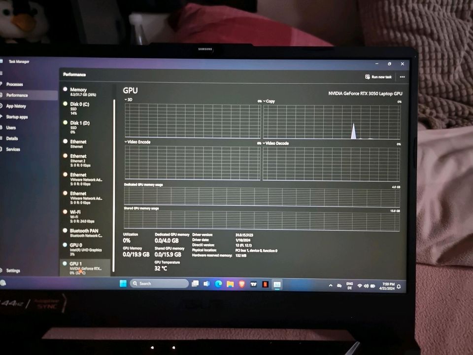 Asus Gaming Tuf f15 in Groß-Gerau