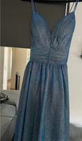 Blau, Glitzer Ballkleid Hessen - Wiesbaden Vorschau