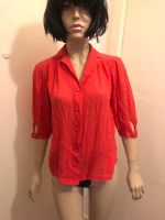 Bluse rot Puffärmel 34/36 S 3/4 Arm Retro Altona - Hamburg Ottensen Vorschau