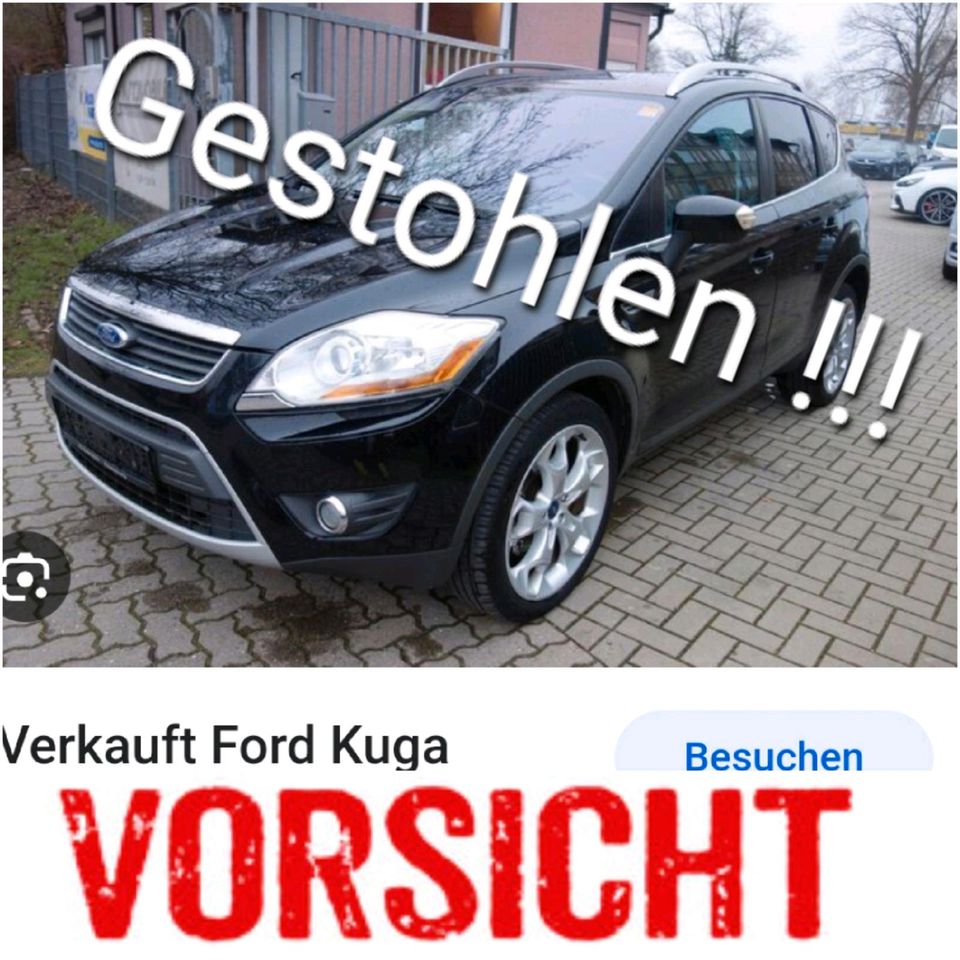 Gestohlen FORD KUGA B-IM 2733 Juliusstr Neukölln | Finderlohn !! in Berlin