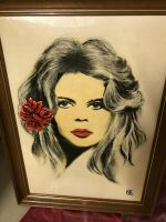 Aquarell von Brigitte Bardot Einmalig Innenstadt - Poll Vorschau