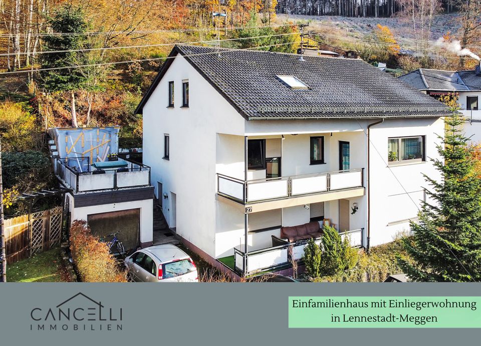 Einfamilienhaus mit Einliegerwohnung! Als Kapitalanlage oder Eigennutzung entscheiden Sie! in Lennestadt