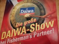 Daiwa Banner Werbeplakat rot groß Werbebanner Werbung Plakat Baden-Württemberg - Heilbronn Vorschau