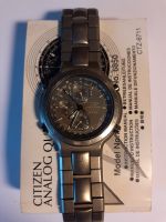 Citizen Titanium WR 100 Mehrfachanzeige  -vom Uhrmacher geprüft- Niedersachsen - Badbergen Vorschau