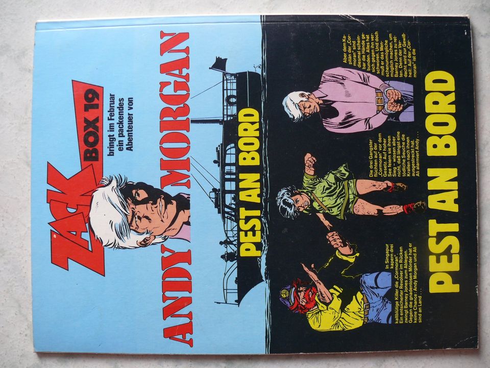 Zack Album Lucky Luke Nr. 5, 11, 12, 13 Koralle 1974 - 1976 in Leverkusen