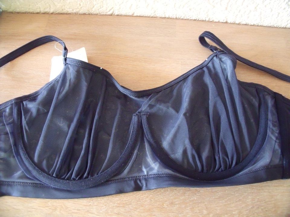 Bademode, Bikini OT, Bügel-Bikini-Top, Gr. 85C Blau/weiße Anker N in Glauchau