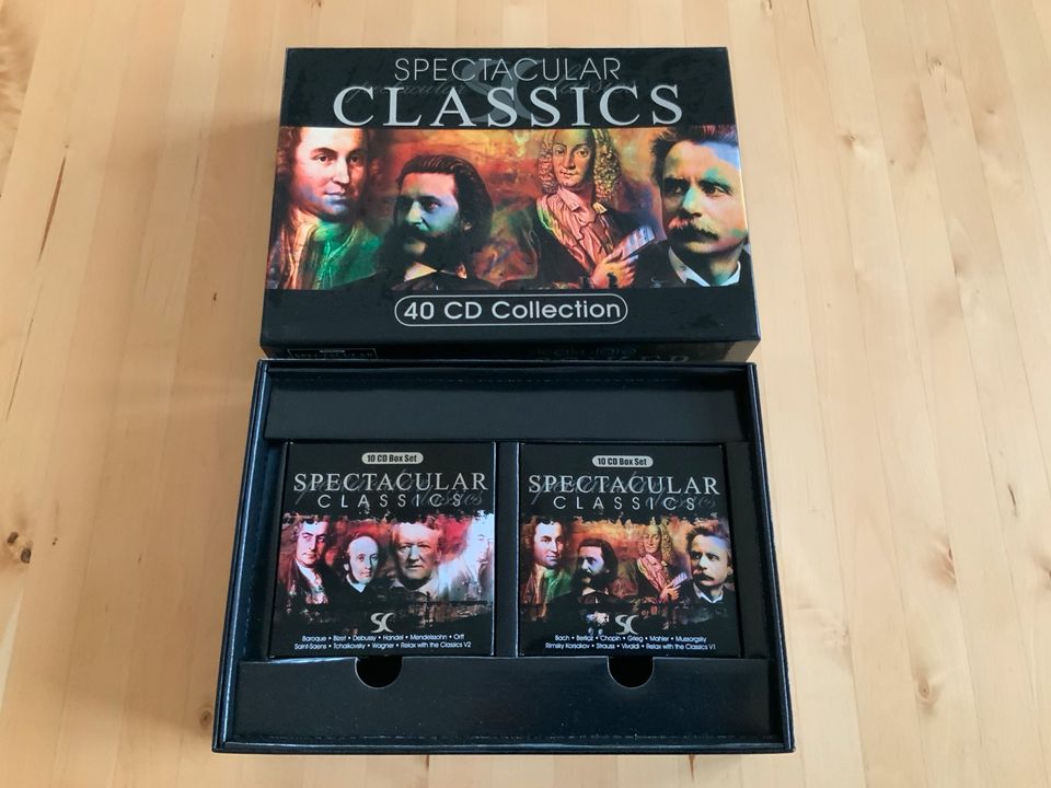 Spectacular Classics, 40 Cds, Box, Klassik, Neuwertig in Weißenohe