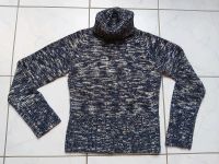 Strickpullover Pullover Rollkragen dunkelblau meliert H&M, Gr. S Saarbrücken-Halberg - Eschringen Vorschau