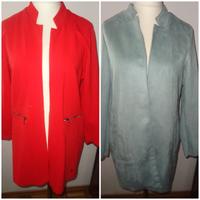 Sure by AWG XL roter Long Blazer + Only Mantel Jacke Trenchcoat Bayern - Neumarkt i.d.OPf. Vorschau