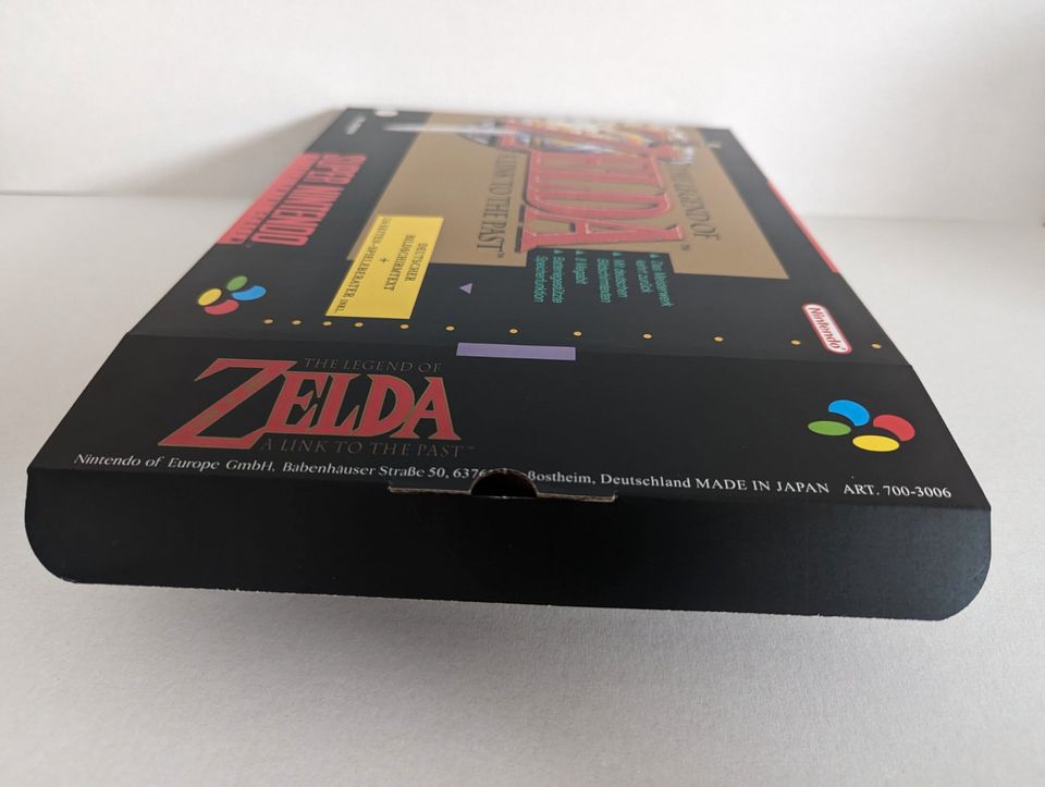 BIG BOX Zelda Link to the Past SNES SUPER NINTENDO VERPACKUNG in Hannover