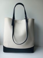 JENNY  FAIRY  Damen Tasche Shopper  Gross  Creme-Schwarz Baden-Württemberg - Frickingen Vorschau