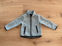 Strickfleece Jacke grau meliert Größe 92 Baden-Württemberg - Crailsheim Vorschau