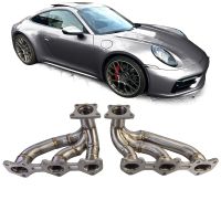 Rennsport Edelstahl Downpipes Ersatzrohre für Porsche 992 Carrera ab 2019(42194) Nordrhein-Westfalen - Witten Vorschau