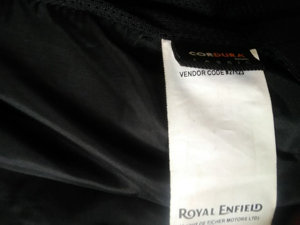 Royal Enfield Motorradjacke Jacke Cordura mit Polster Protektoren in Leipzig