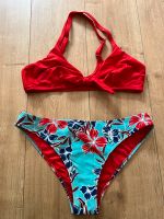 Cupshe Bikini, mit Schleife und Blumen-Muster, XL Sachsen - Reichenbach (Vogtland) Vorschau