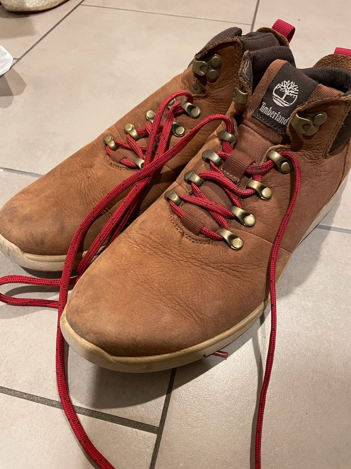 Timberland Leder Schuhe Boots Gr. 42 in München