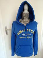 Hollister Sweatshirt Gr S 36 Blau Gelb Hoodie Kapuze Kapuzenpullo Stuttgart - Möhringen Vorschau