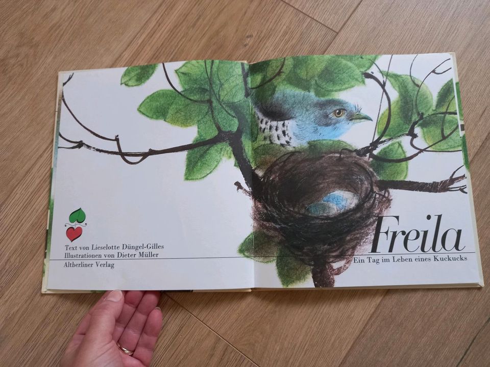 DDR Kinderbuch "Freila - Ein Tag im Leben eines Kuckucks" in Dresden