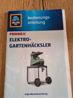 Elektro-Gartenhäcksler von Ferrex Baden-Württemberg - Malsch Vorschau