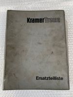 Kramer Tremo 601  Mehrzweckfahrzeug  Ersatzteilliste Nordrhein-Westfalen - Weilerswist Vorschau