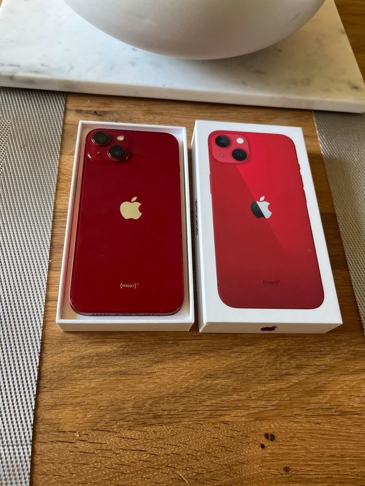 IPhone 13 128 Gb Rot Top Zustand + Garantie! in Hamburg