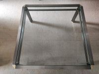 Couchtisch, Glas - Chrom mit Messing, quadratisch 101 x 101 cm Duisburg - Homberg/Ruhrort/Baerl Vorschau