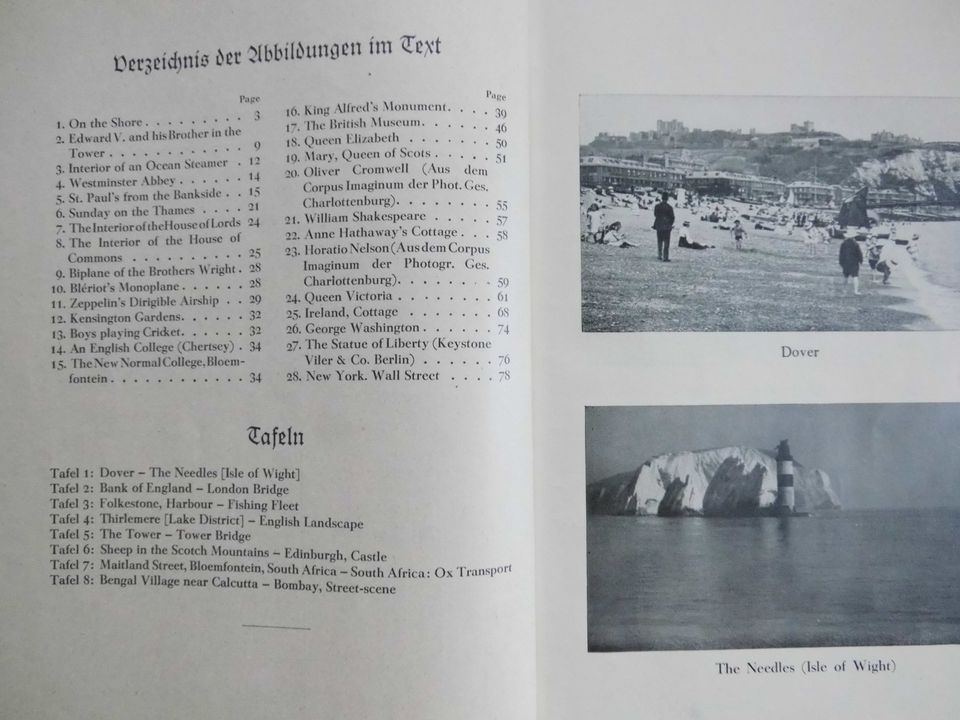 Lehrbuch der Englischen Sprache aus der Vorkriegszeit 1935 in Rödlin