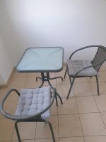 Balkonmöbel / Gartenmöbel Set, 2 Stühle mit Auflagen + Tisch Nordrhein-Westfalen - Witten Vorschau