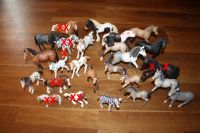 Schleich Pferde (Stute, Hengst, Fohlen), Zebra, Esel Schleswig-Holstein - Ahrensburg Vorschau