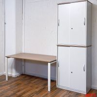 200x PALMBERG SET: Schreibtisch Aktenschrank weiß 6OH Bürotisch Berlin - Reinickendorf Vorschau