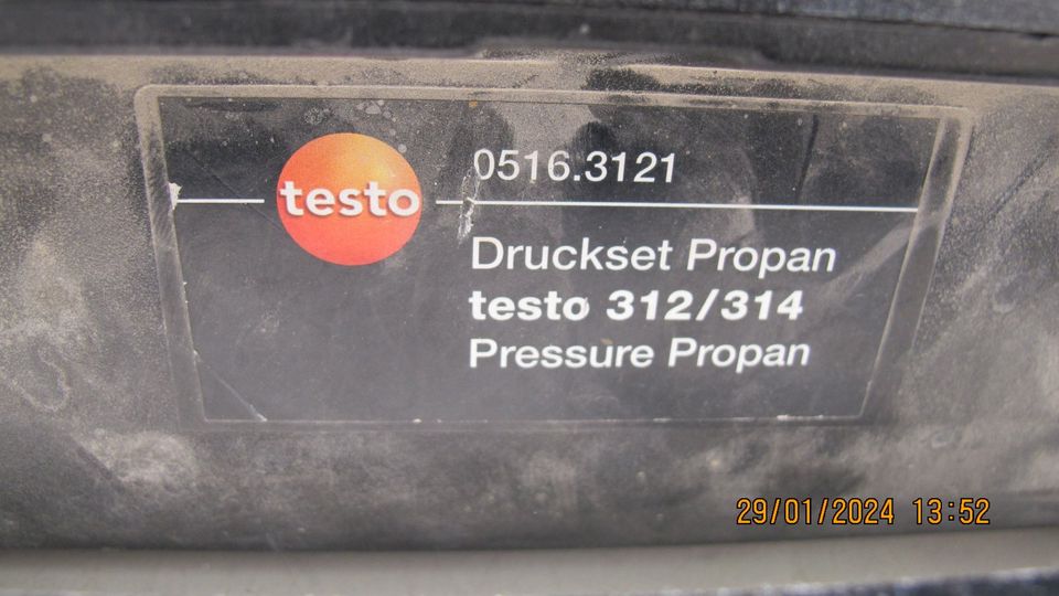 LPAU/CO30-3:testo 314 Leckmengenmessgerät Druckset Propan in Plauen