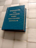 Mini Buch -  Verfassung der ehemaligen DDR Nordrhein-Westfalen - Monheim am Rhein Vorschau