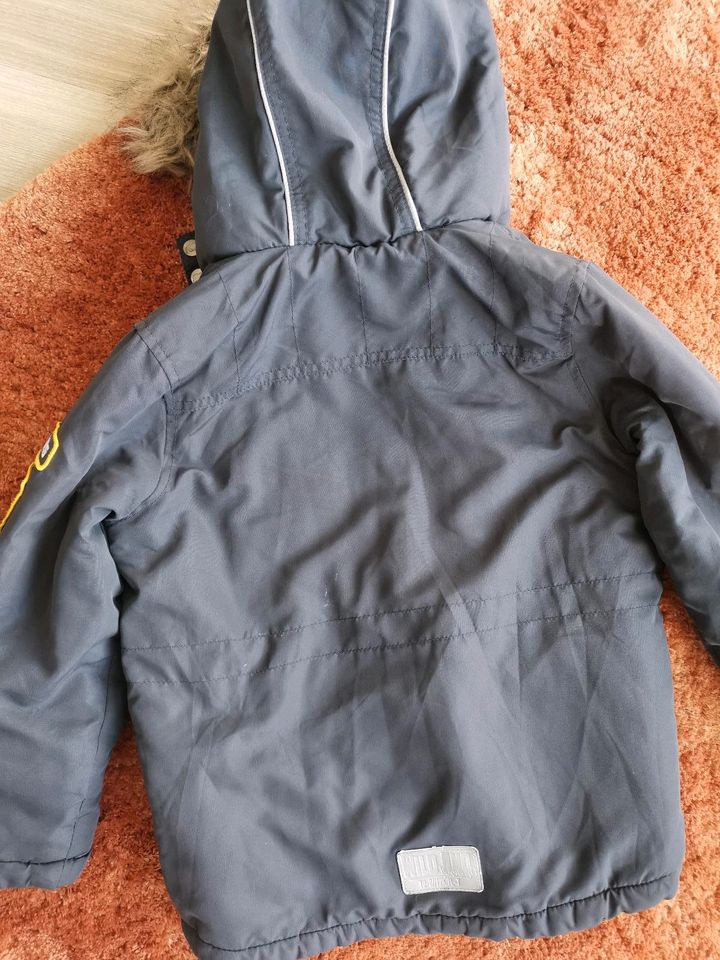 dopodopo Jungen Winterjacke in schwarz Gr. 122 in Stuttgart