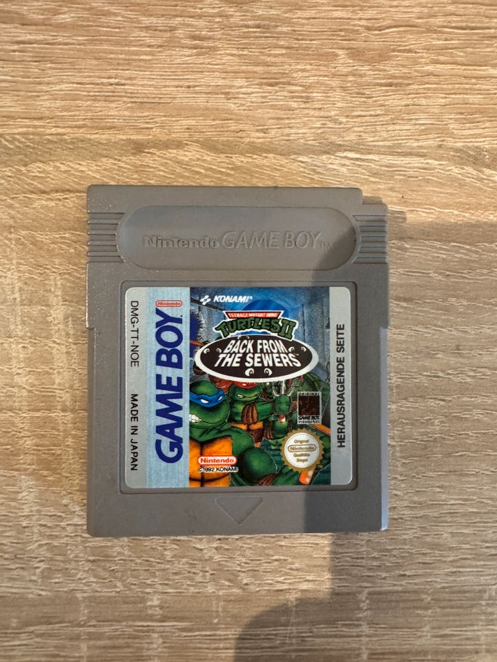 Teenage Mutant Ninja Turtles 2: Back from the Sewers - Gameboy in Bad Wildbad