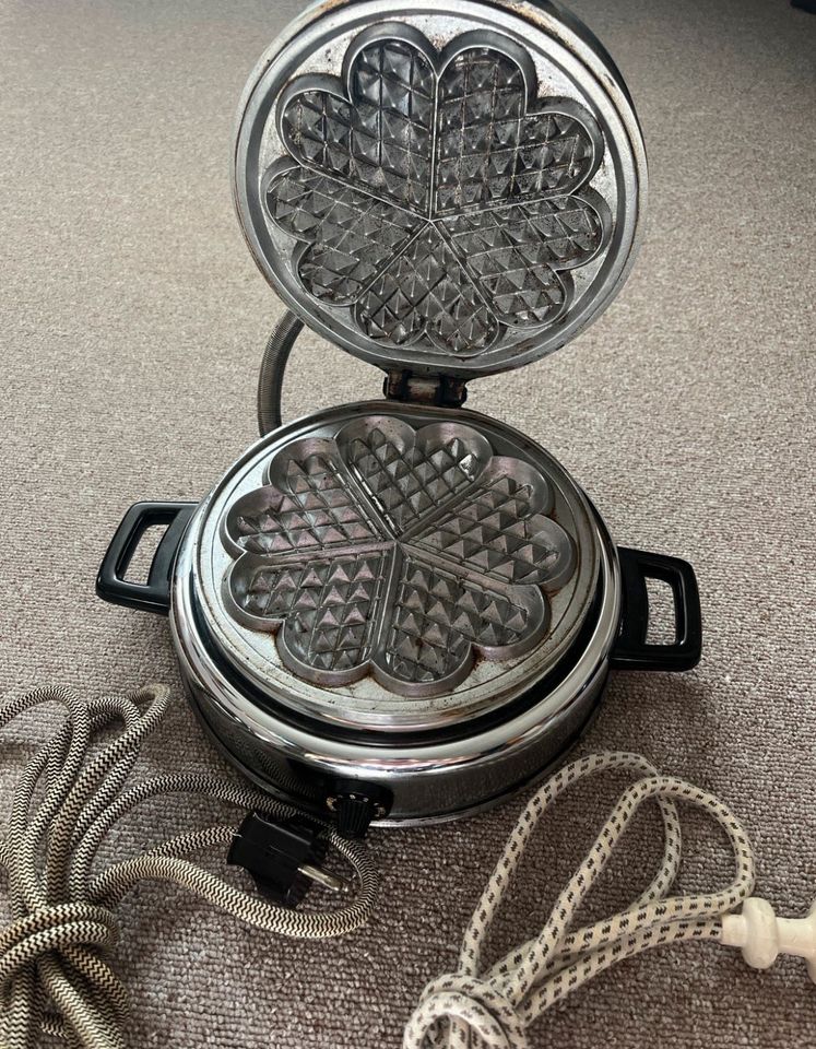 Cloer Waffeleisen Waffelautomat 50er / 60er Jahre Vintage Retro in Mettingen