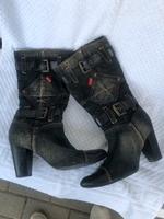 Vintage Jeans Sommer Western Stiefel Gr 38 Rheinland-Pfalz - Kell am See Vorschau
