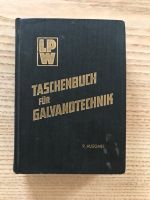 Taschenbuch für Galvanotechnik  von 1956 Baden-Württemberg - Gütenbach Vorschau