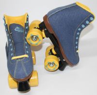 Nijdam 52rp Denim Rollschuhe Rebel Retro Roller Skates 52RP Gr. 3 Baden-Württemberg - Mühlacker Vorschau