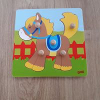 goki 57555 Steckpuzzle Pferd Nordrhein-Westfalen - Bestwig Vorschau