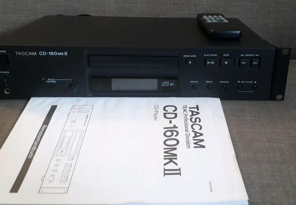 Tascam CD-160 Mk II CD-/MP3 Player 19"Rack in Kiel