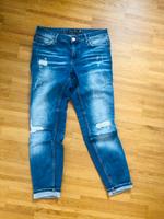 Amisu Jeans blau Gr 26 cropped Baden-Württemberg - Heimsheim Vorschau
